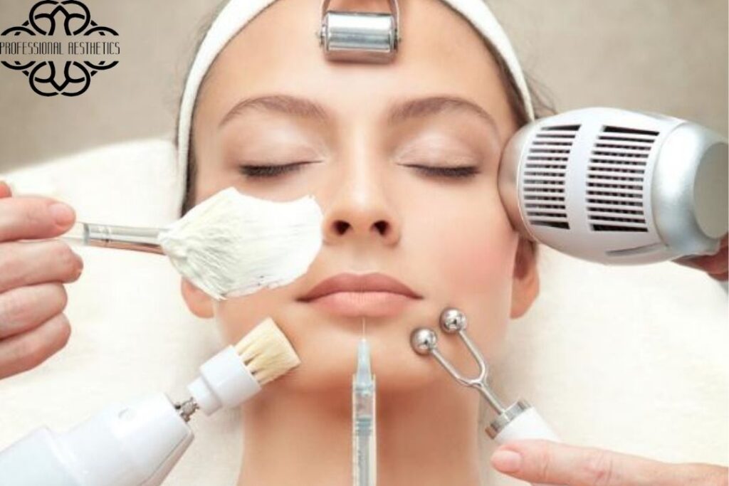 Tratamiento facial con radiofrecuencia 